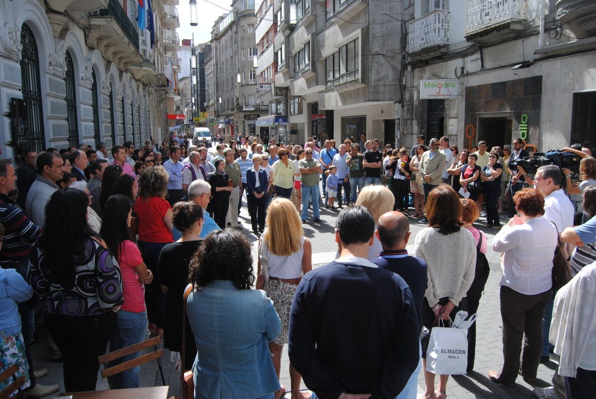 Concentración ante o Concello de Pontevedra Concentración ante o Concello de Pontevedra