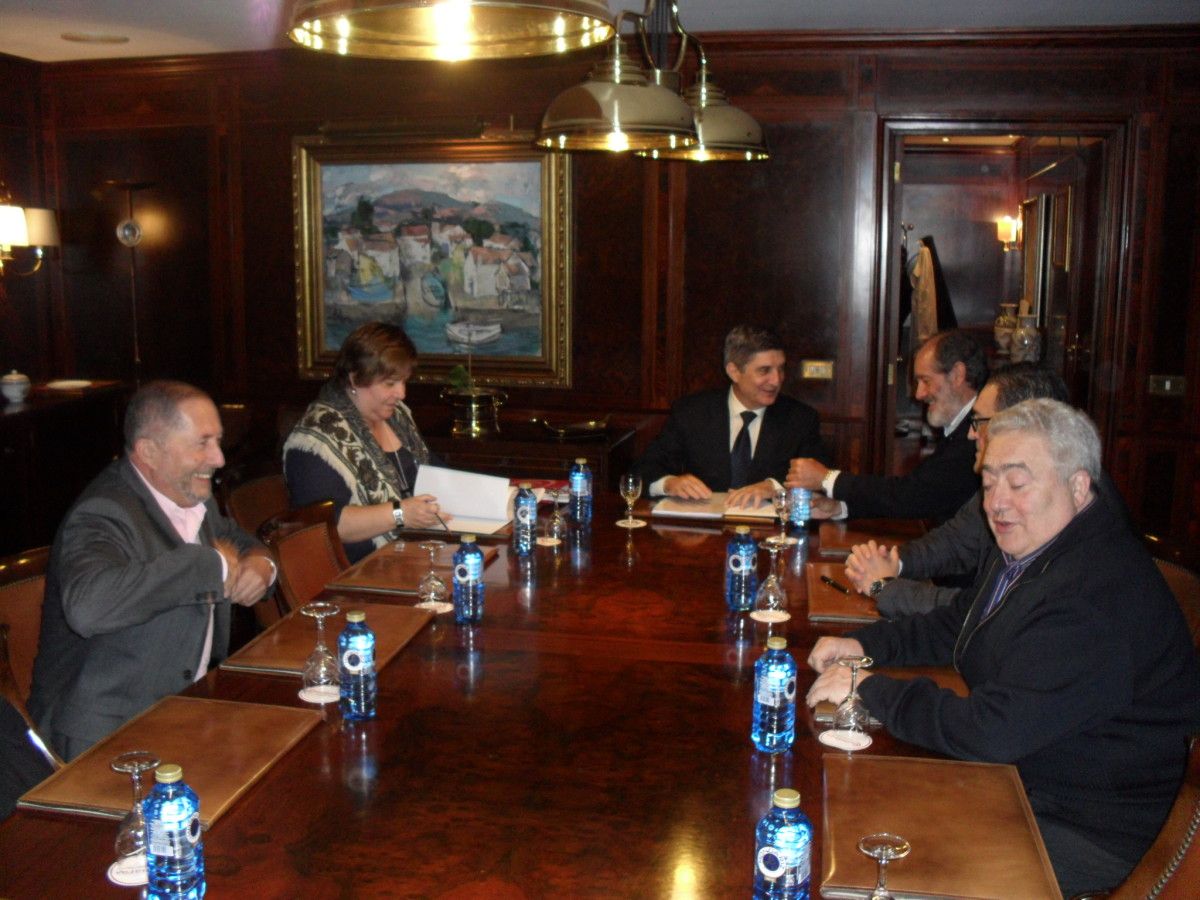 Comité ejecutivo de la Cámara de Comercio de Pontevedra de octubre de 2012
