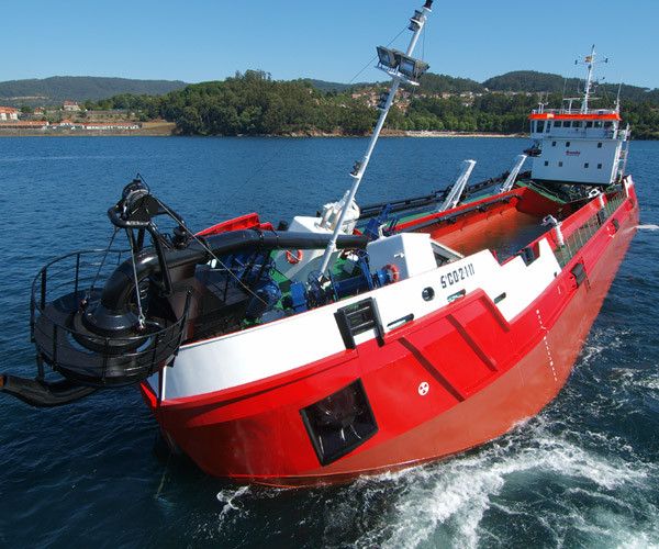 Draga de succión OMVAC