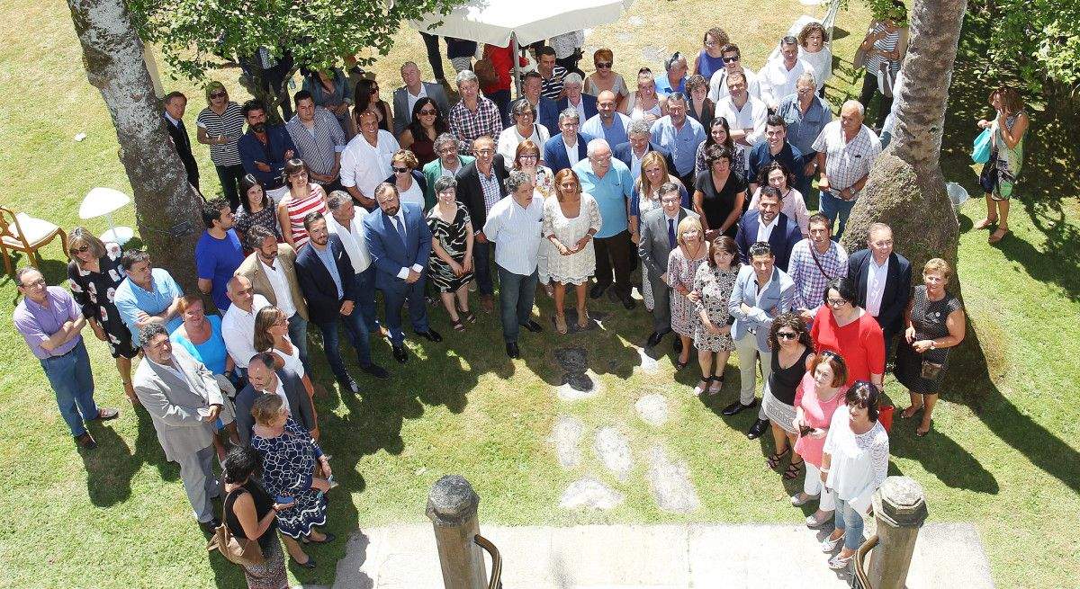 Celebración do primeiro ano de goberno do PSOE-BNG na Deputación