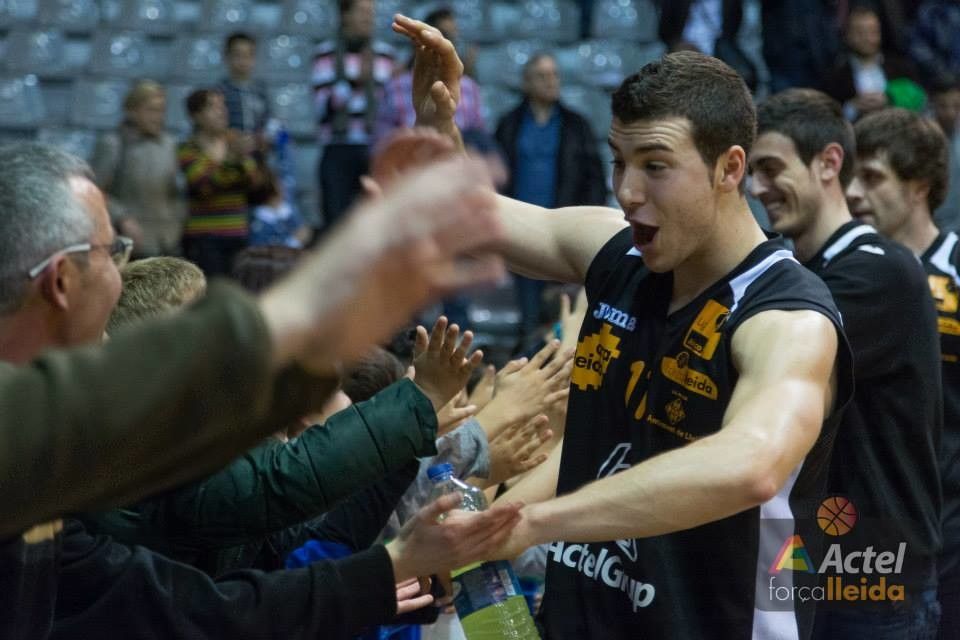 José Simeón nun partido co Força Lleida