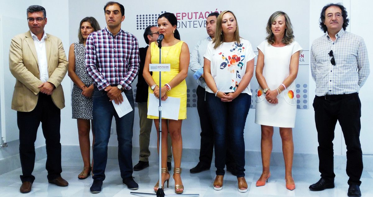 Comparecencia del grupo provincial del Partido Popular