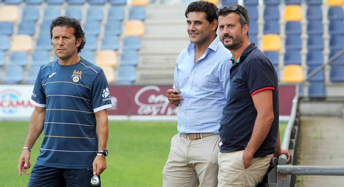 Luisito, Roberto Feáns e Santi Mariño en Pasarón