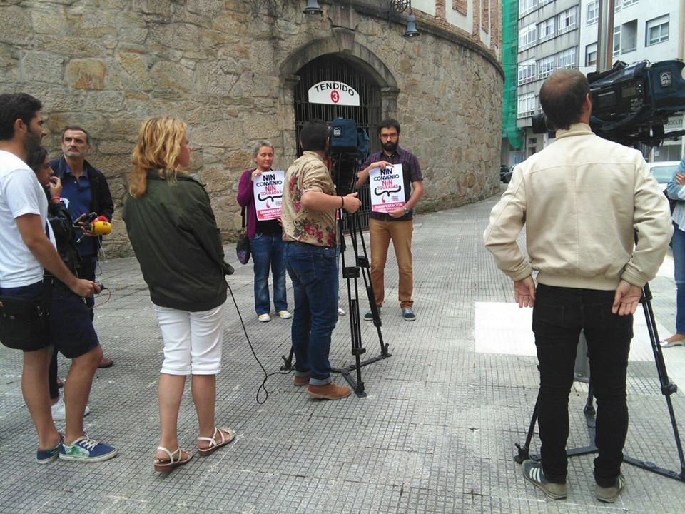 Rueda de prensa de Touradas fora de Pontevedra