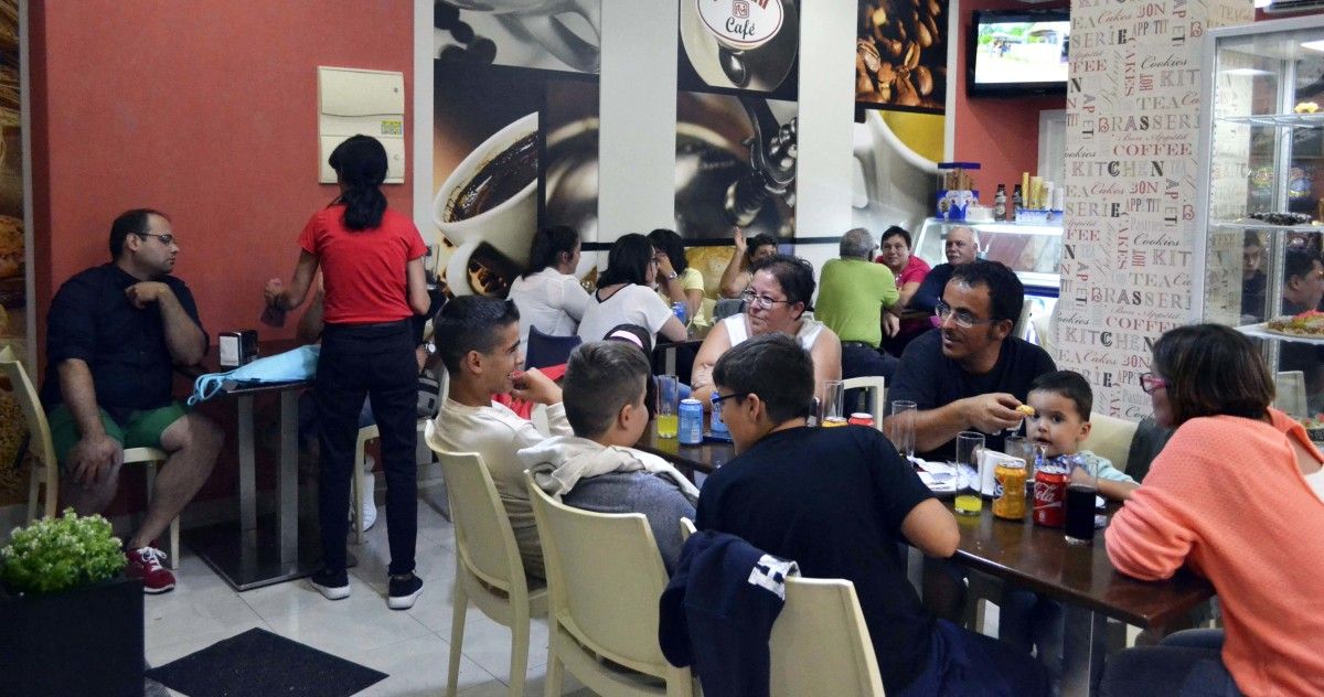 Participantes en el certamen gastronómico Caldelas Tapas