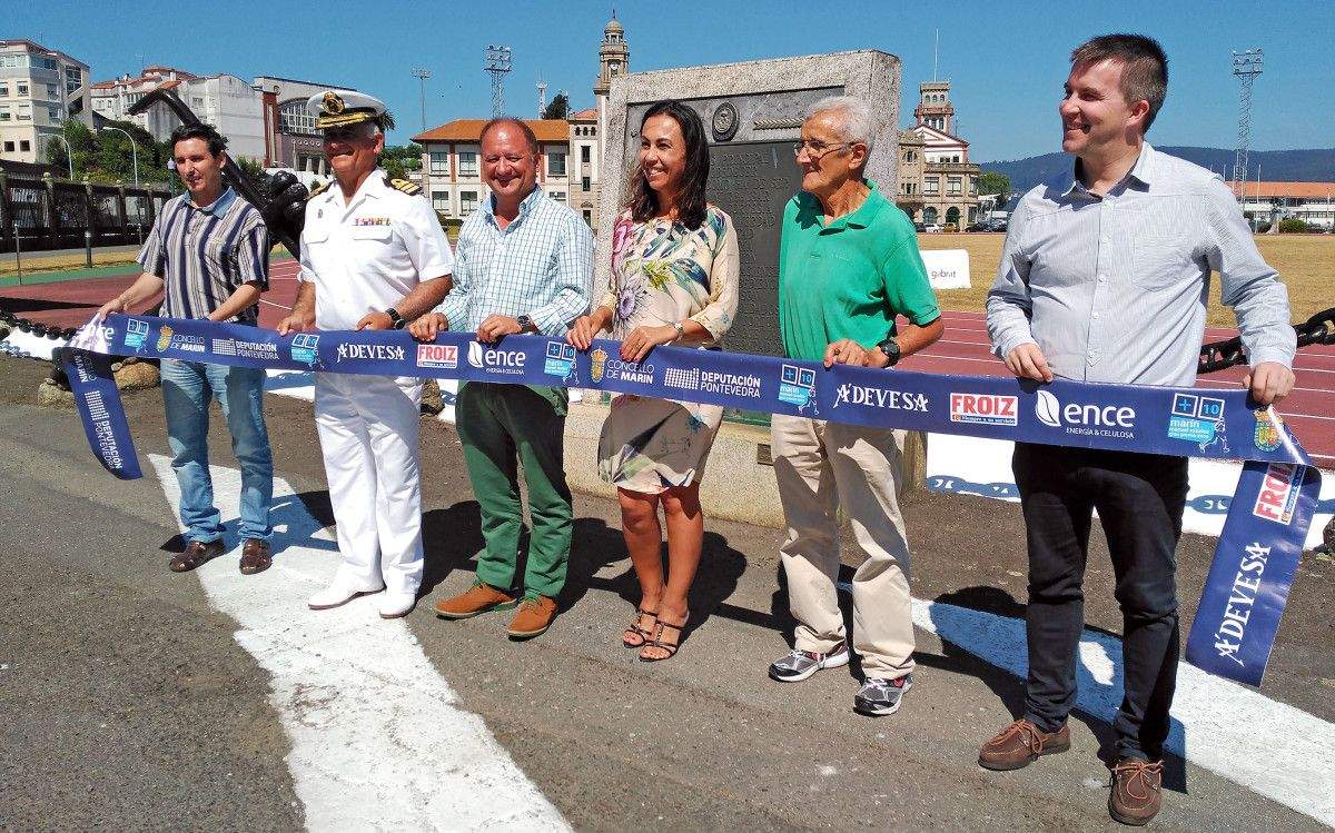 Presentación da quinta carreira +10 Marín