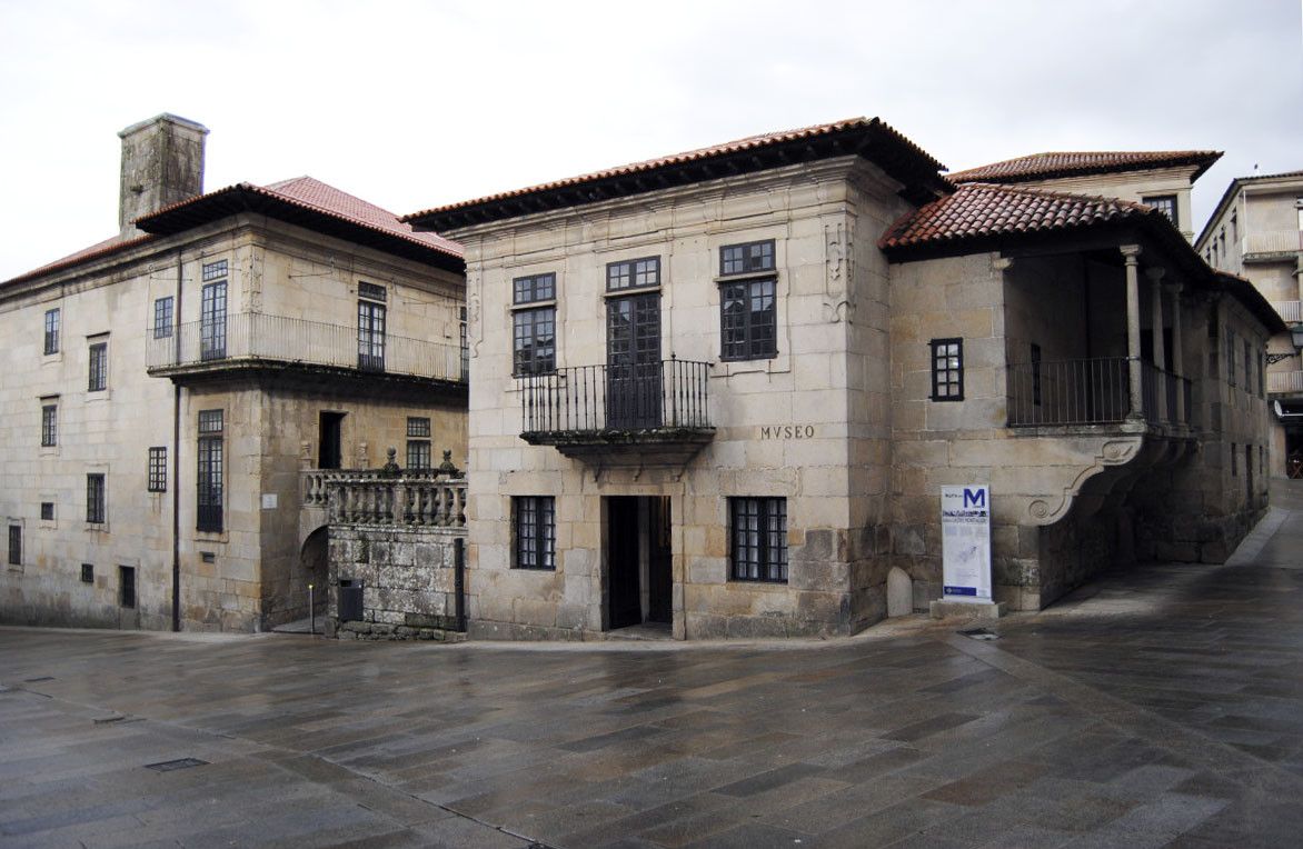 Exterior do Edificio Castro Monteagudo do Museo de Pontevedra (Arquivo)