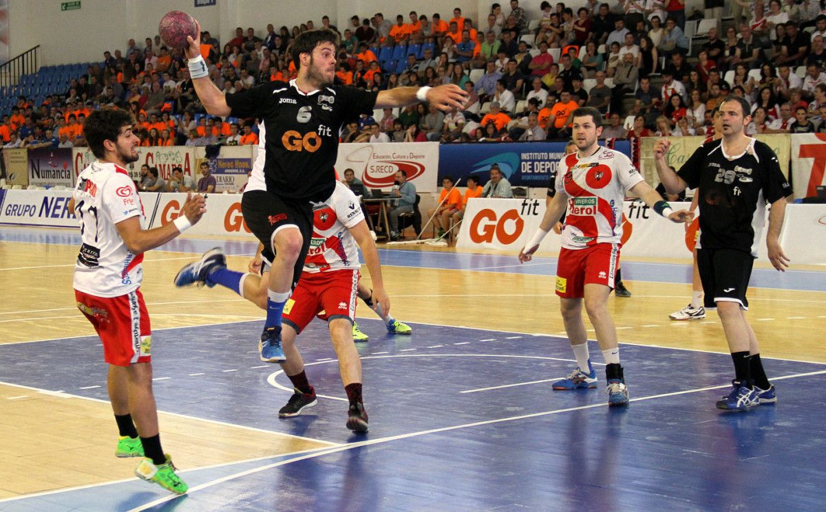 Xosé Canedo durante un partido co Go Fit Sinfín