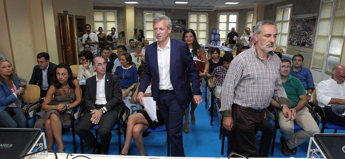 Último comité executivo provincial do PP do curso político 2015-2016
