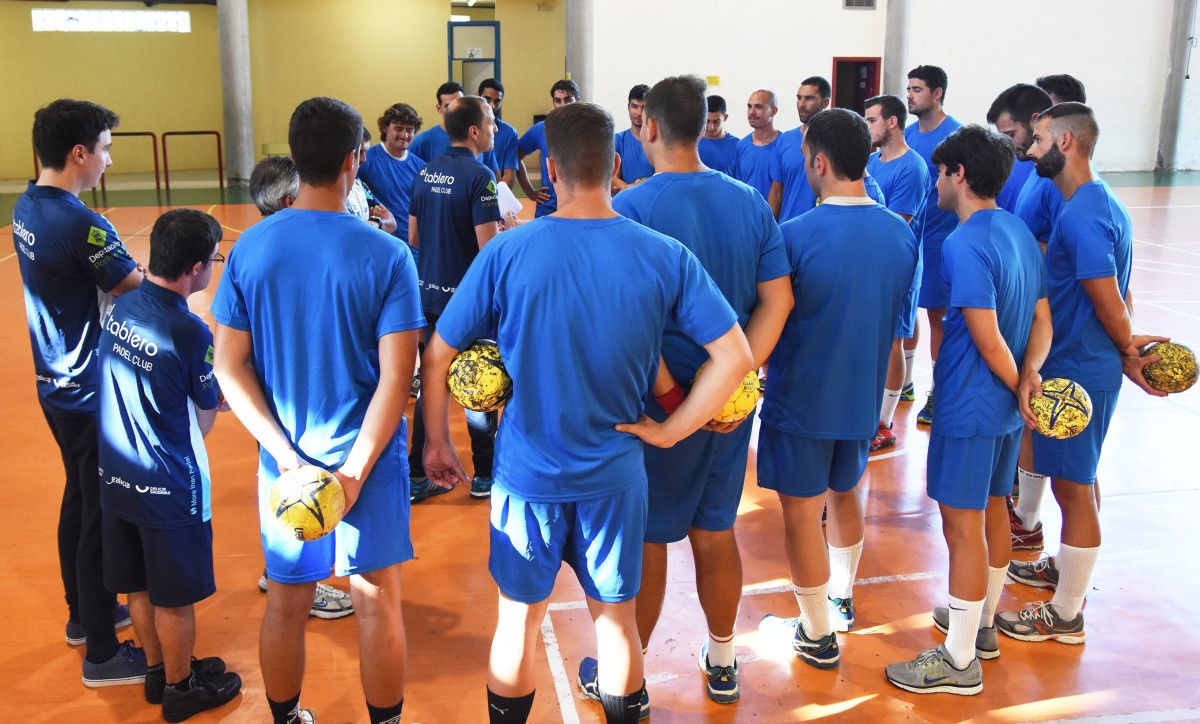 Primer entrenamiento del Teucro 16/17