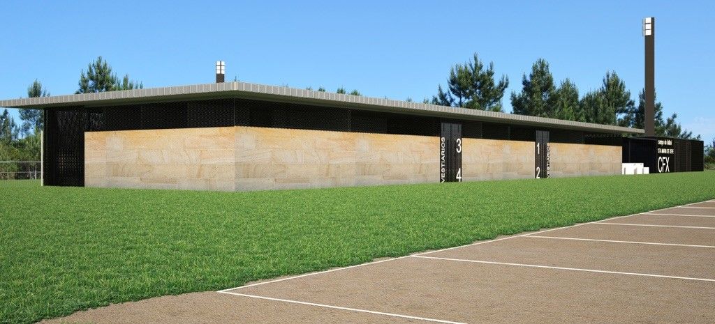 Proxecto do novo campo de fútbol de Xeve