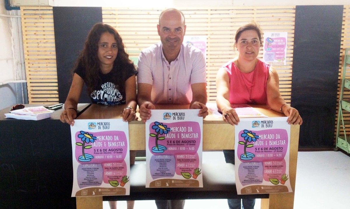 Presentación del mercado de la salud y del bienestar de Bueu