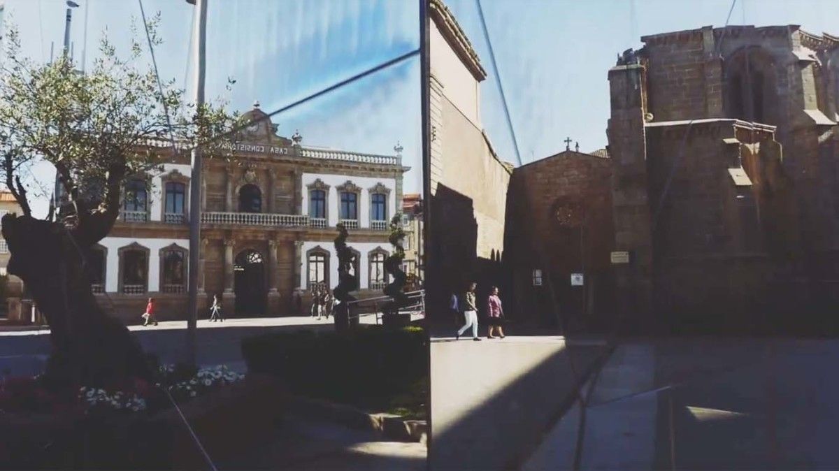 Fotograma del nuevo vídeo promocional de Pontevedra