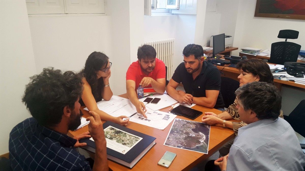 Xuntanza técnica entre Deputación e Concello de Poio en materia de infraestruturas