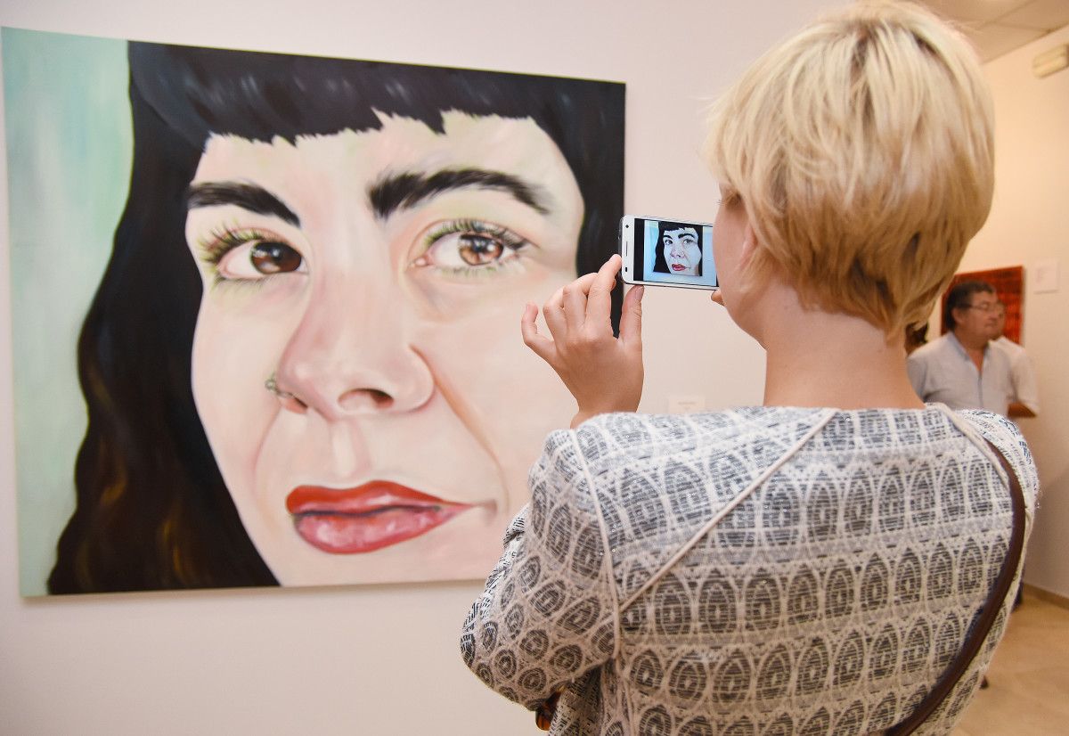 Inauguración da exposición dos Novos Valores en Belas Artes