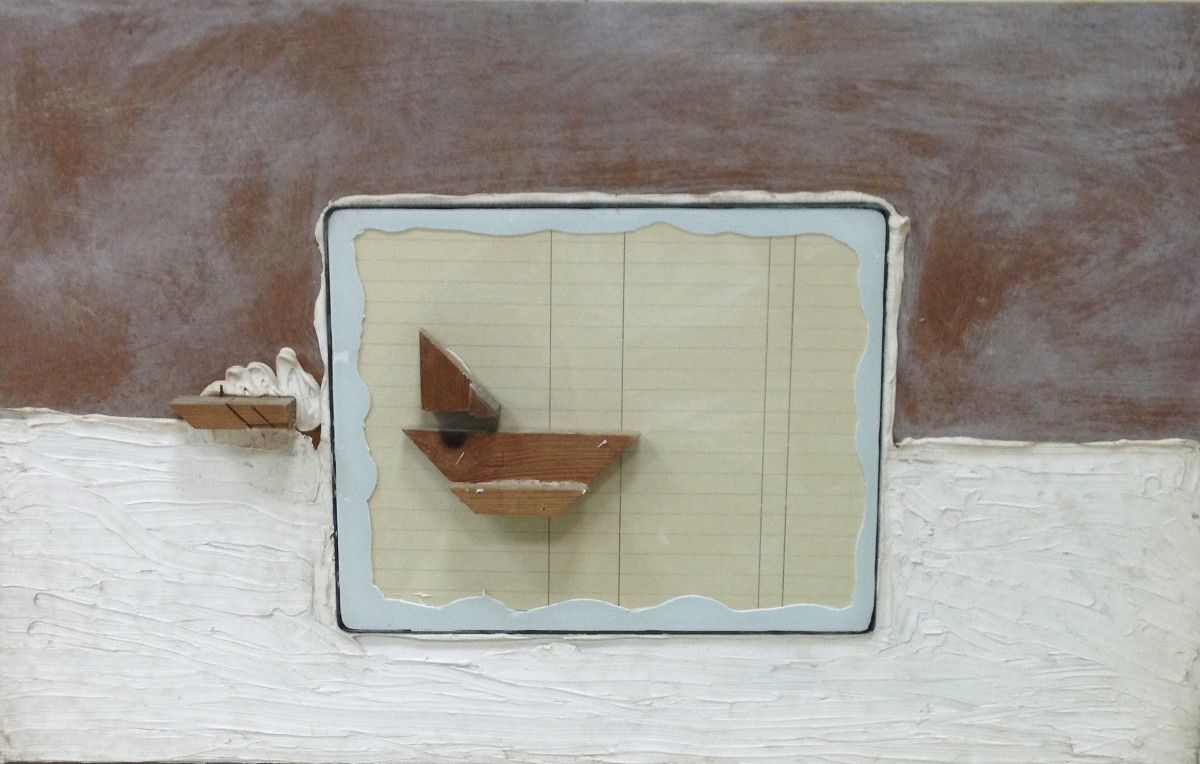 Obra de la exposición de arte colectiva 'ArtePaz_A Voz dos Artistas II'
