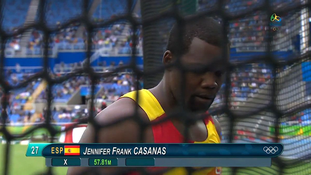 Frank Casañas, en los Juegos Olímpicos de Río 2016