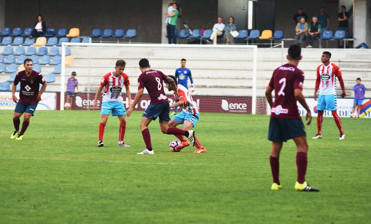 Partido do Trofeo Luís Otero entre Pontevedra e Lugo en Pasarón