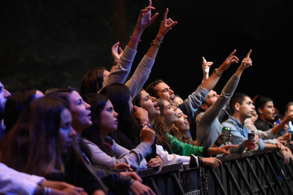 Concerto de Xoel López na praza de España