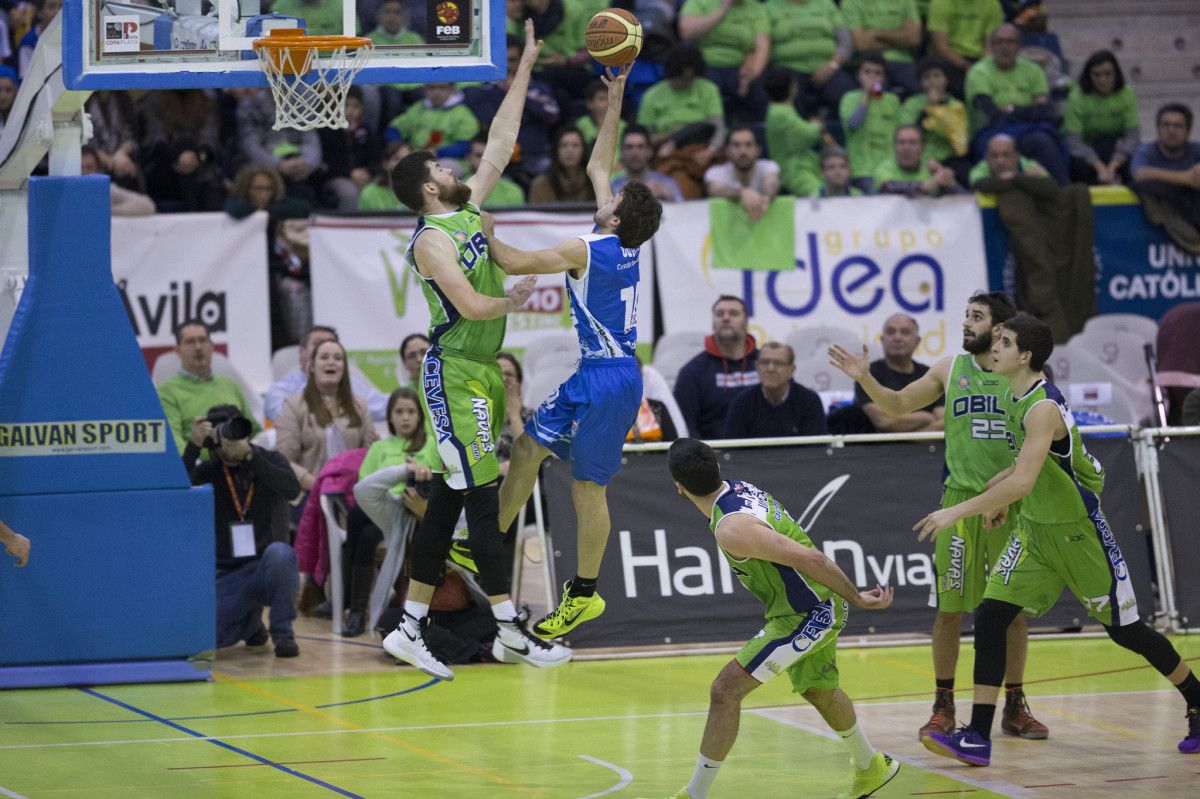 Alberto Oubiña na final da Copa LEB Prata