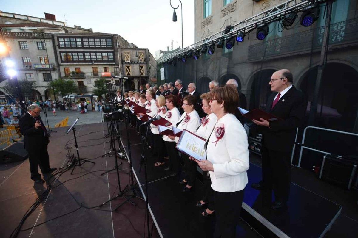 Concierto de corales pontevedresas en las Fiestas de la Peregrina 2016 Concierto de corales pontevedresas en las Fiestas de la Peregrina 2016