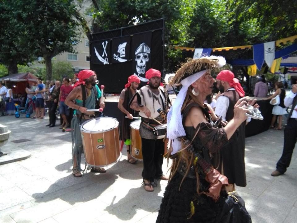 Celebración de la Festa Corsaria en Marín 2016