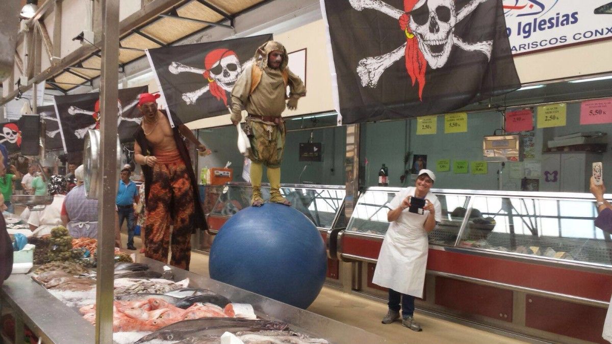 Celebración da Festa Corsaria en Marín 2016