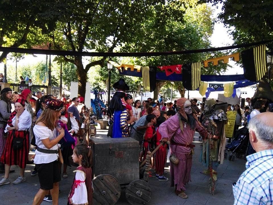 Celebración de la Festa Corsaria en Marín 2016