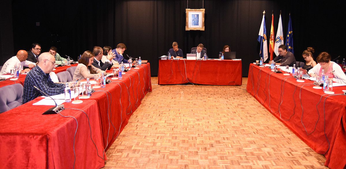 Pleno municipal de Pontevedra - agosto 2016