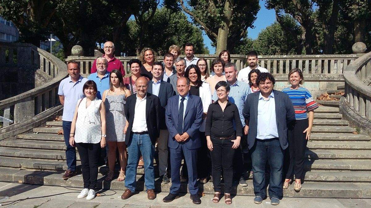 Candidatura do PSOE pola provincia de Pontevedra para o 25-S