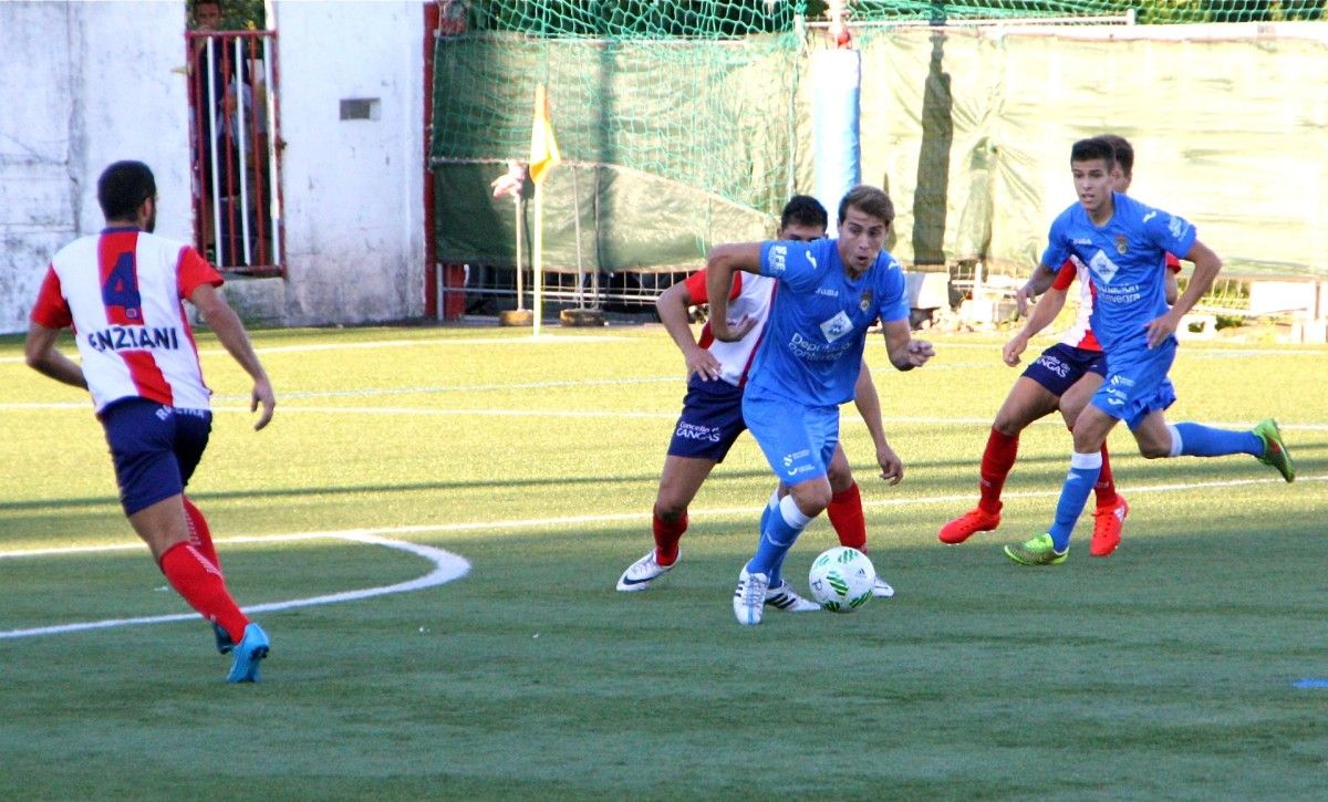 Partido de Copa Federación entre Alondras e Pontevedra