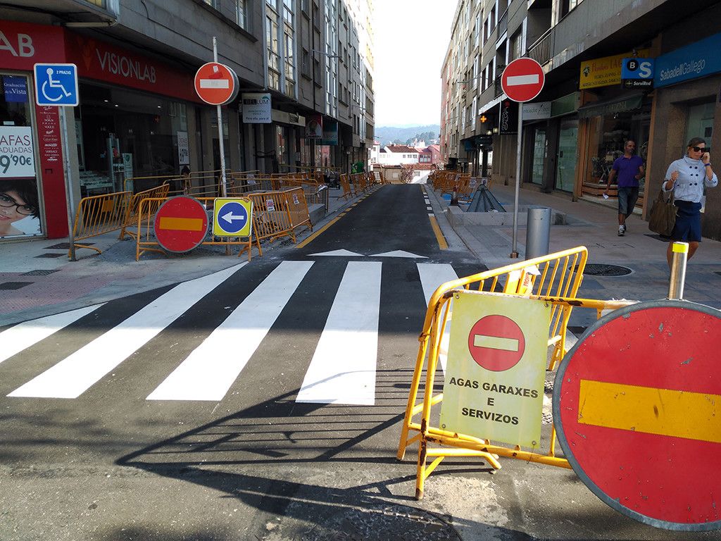 Cambio de sentido del tráfico en la calle José Millán