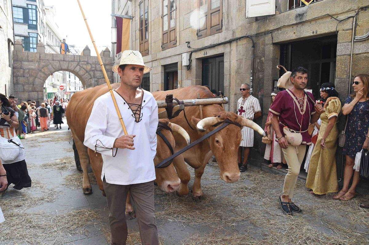 Traslado do viño na Feira Franca 2016 Traslado do viño na Feira Franca 2016