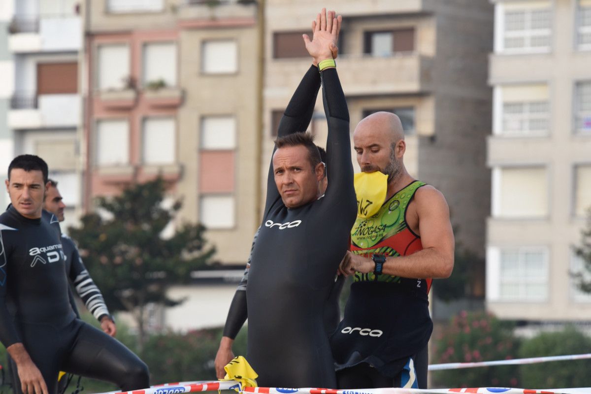 Primeiro Triatlón Boamorte en Portonovo