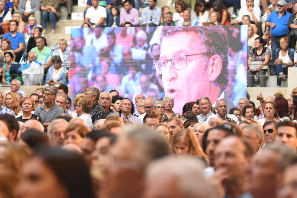 Mitin del PP en Pontevedra