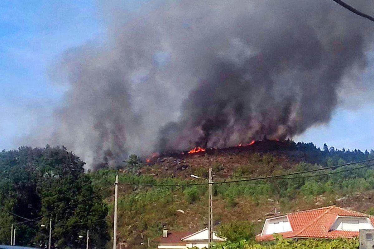 Incendio no Vilar, Ponte Sampaio Incendio no Vilar, Ponte Sampaio