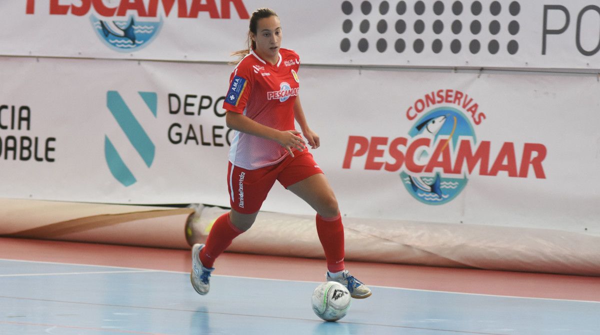 Partido entre Poio Pescamar y Ourense Envialia 