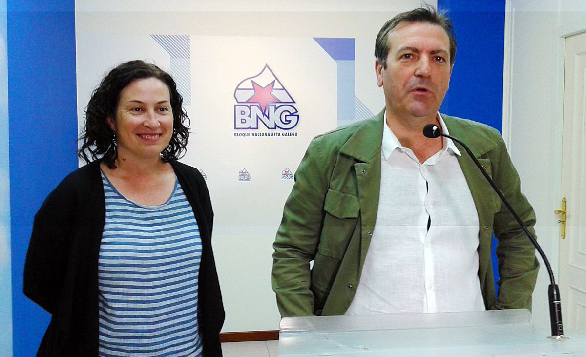 Eva Villaverde e Luis Bará