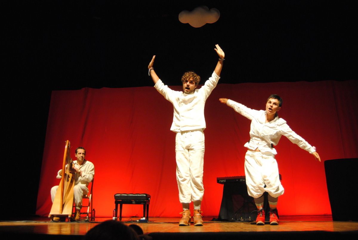 Marcelo Dobode y Mónica de Nut, en la inauguración del festival Núbebes