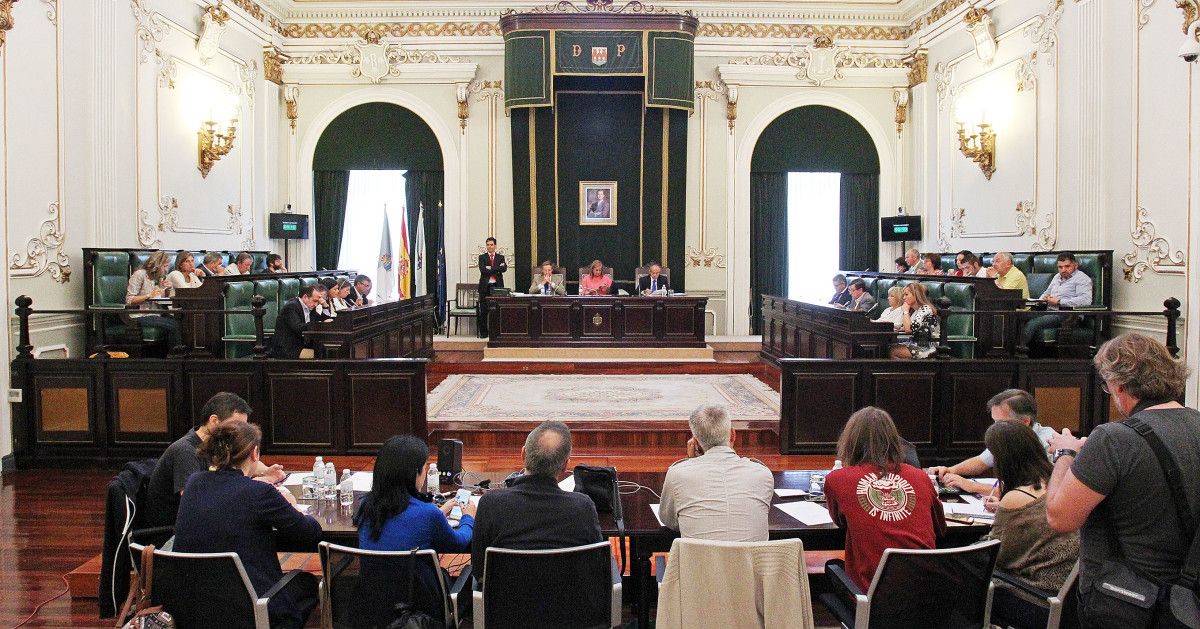 Pleno de la Deputación de Pontevedra