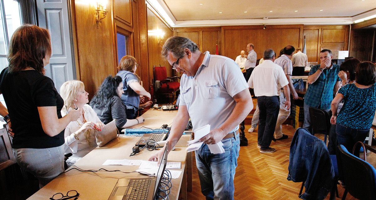 Reconto do voto exterior na Audiencia de Pontevedra