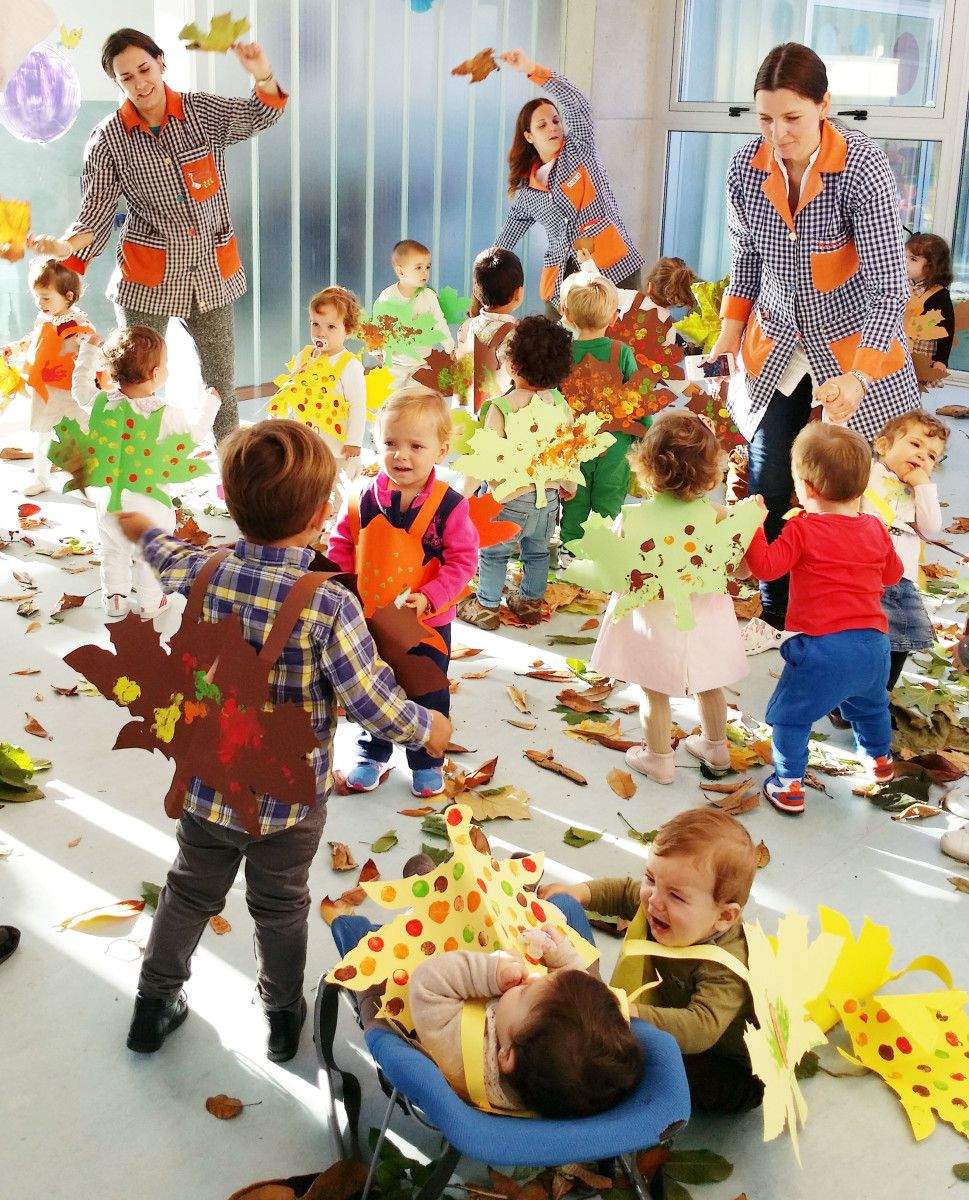 Fiesta del Otoño en la Escuela Infantil O Revel