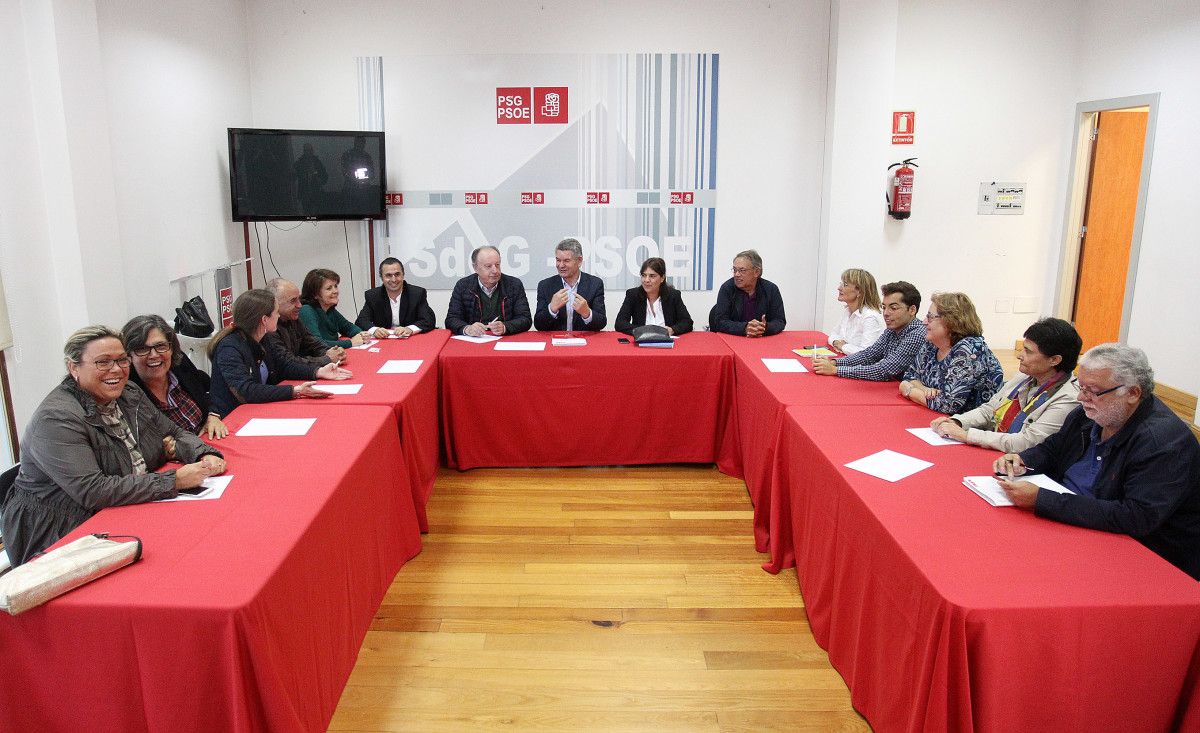 Comisión executiva del PSdeG-PSOE en Pontevedra