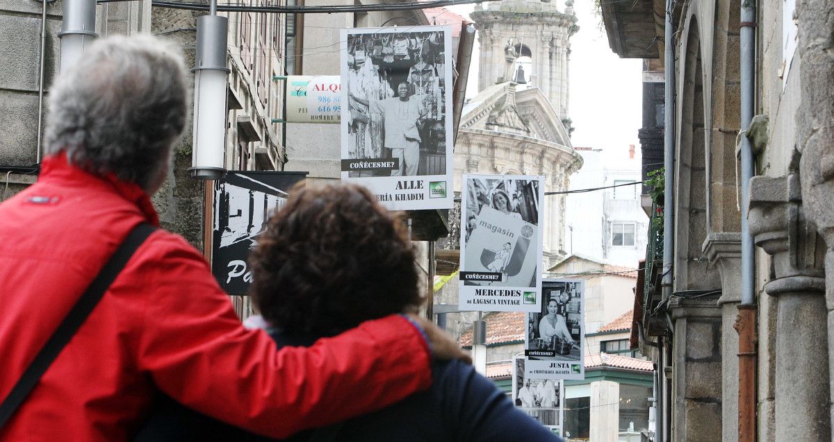 Fotos de la campaña "Coñécesme? del comercio del centro histórico