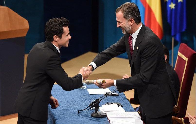 Javier Gómez Noya recibe el Premio Princesa de Asturias de los Deportes