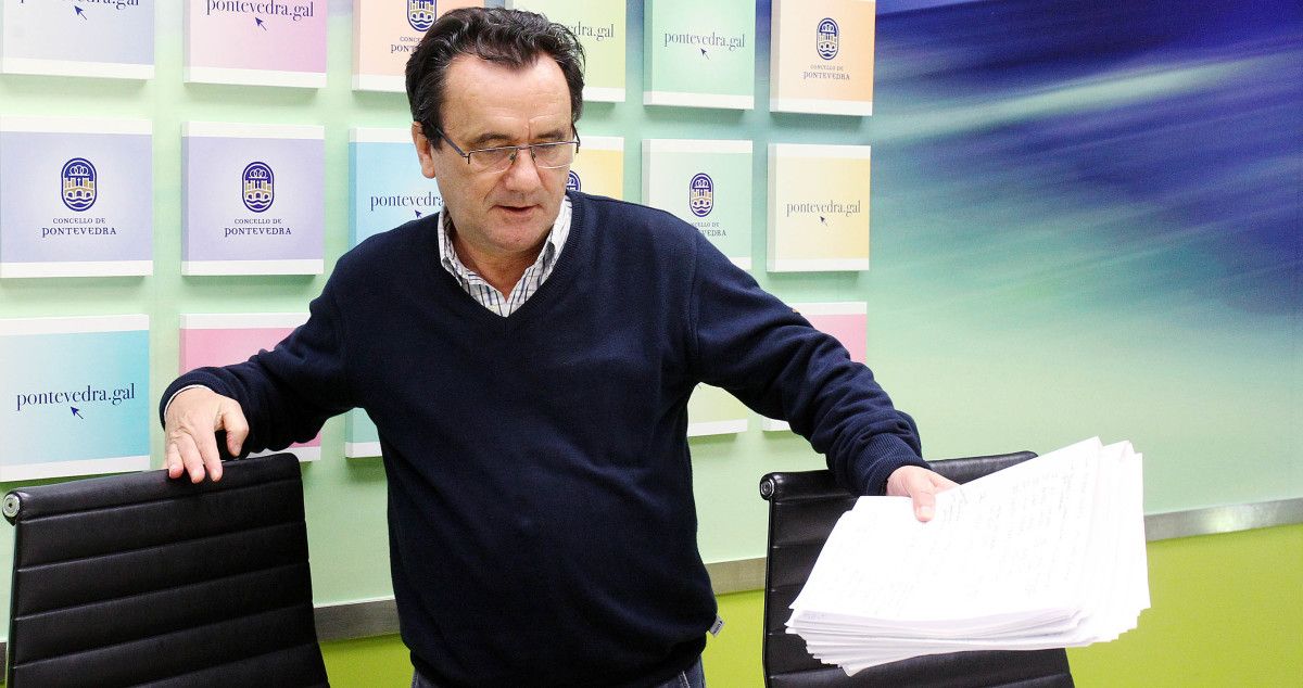 Raimundo González, concelleiro de Facenda no Concello de Pontevedra