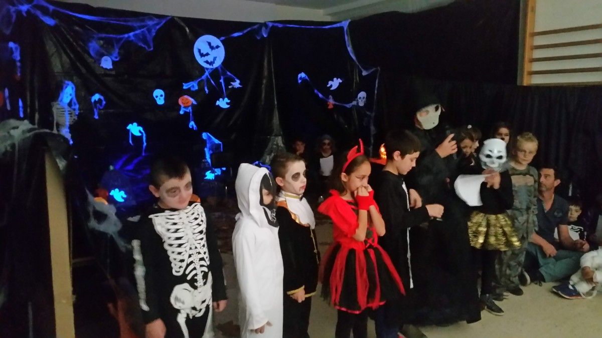 Fiesta de Samaín en el colegio de Ponte Sampaio