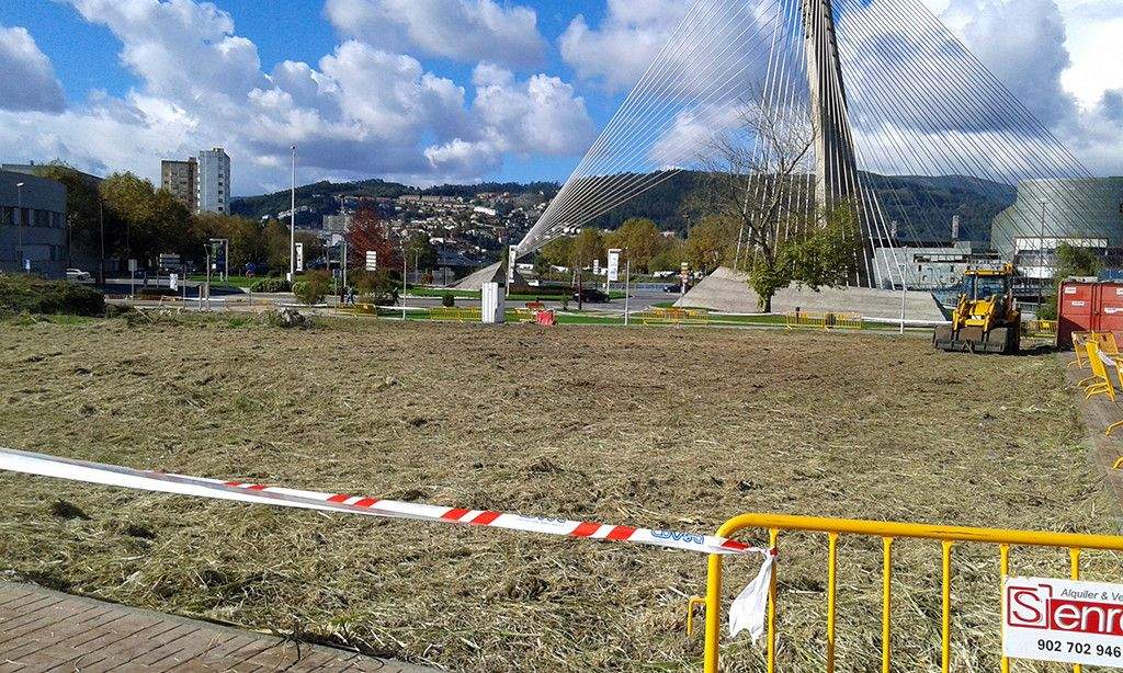 Parcela en Tafisa que se adicará a estacionamento de autocaravanas