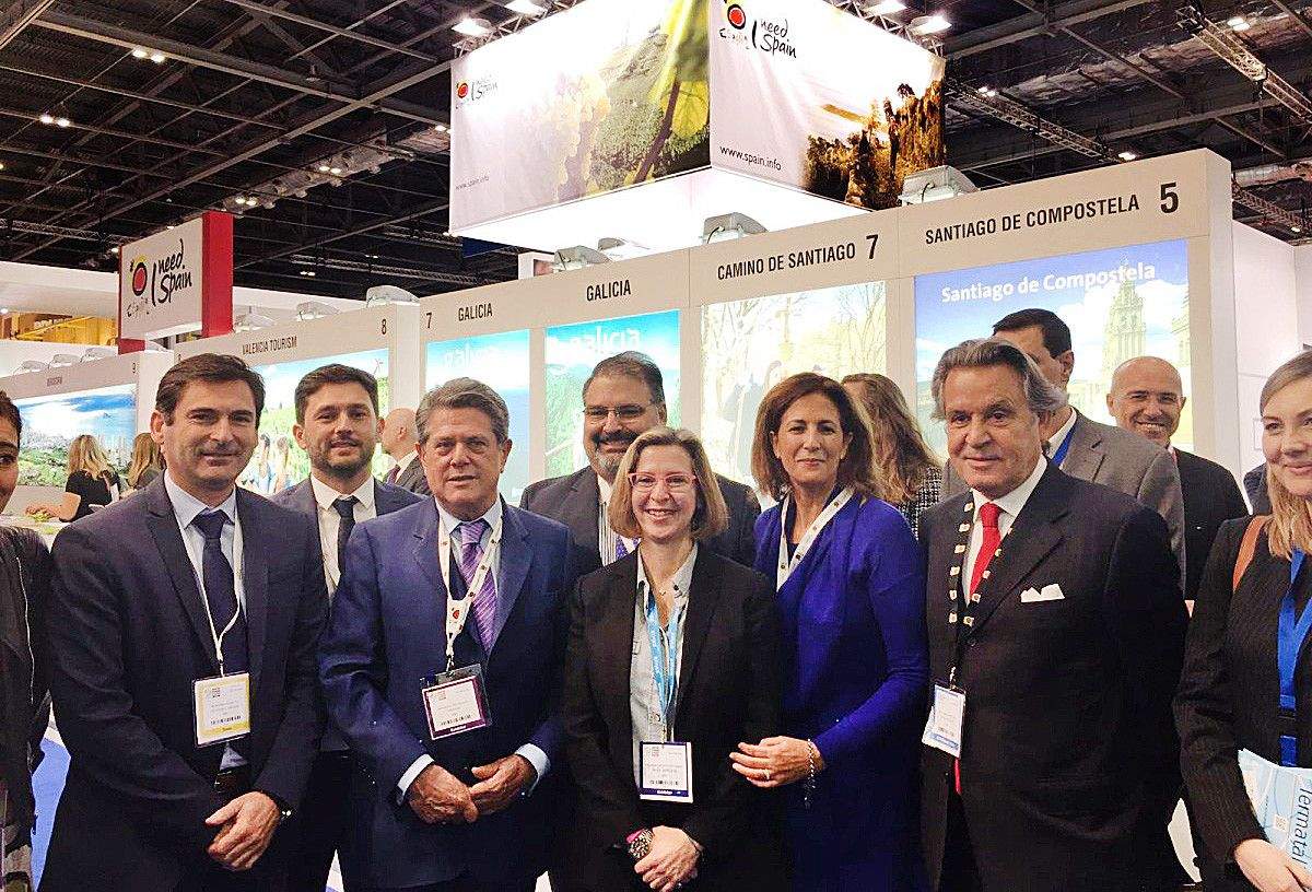 Delegación de Sanxenxo na Word Travel Market