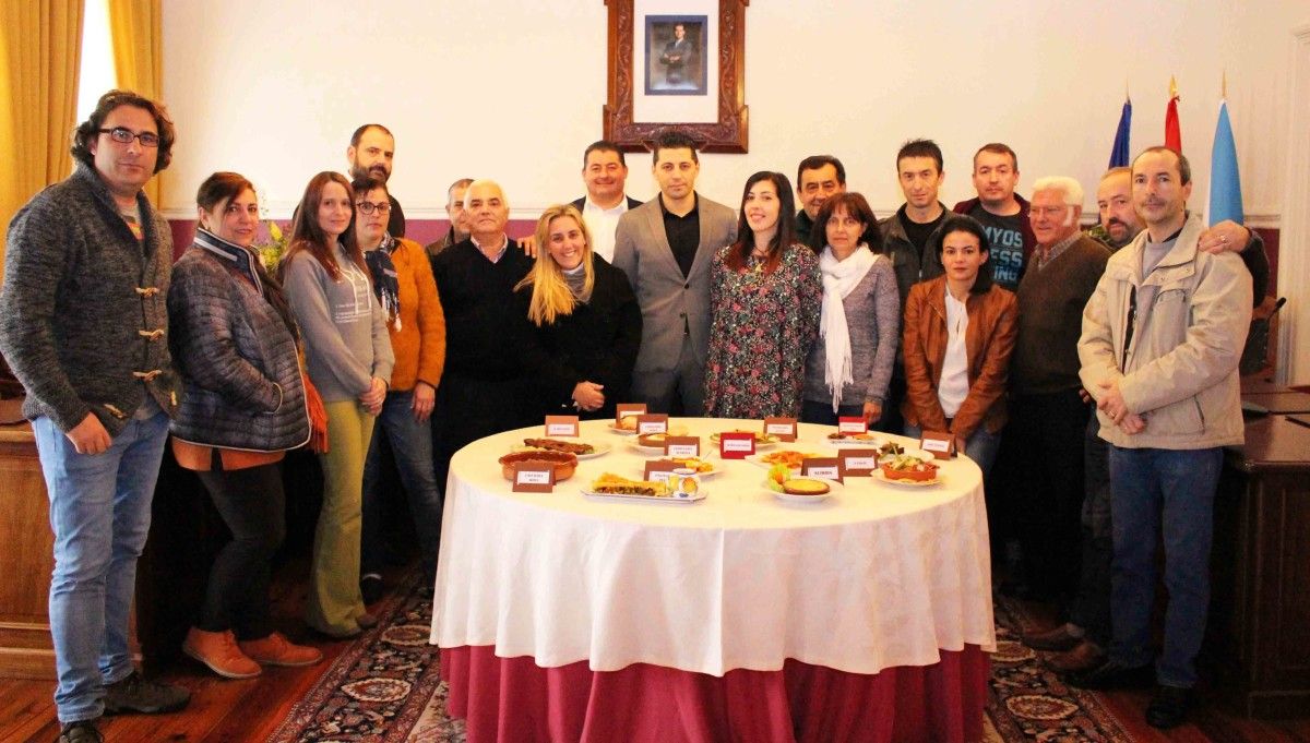 Participantes en el concurso Caldelas Tapas Quentes